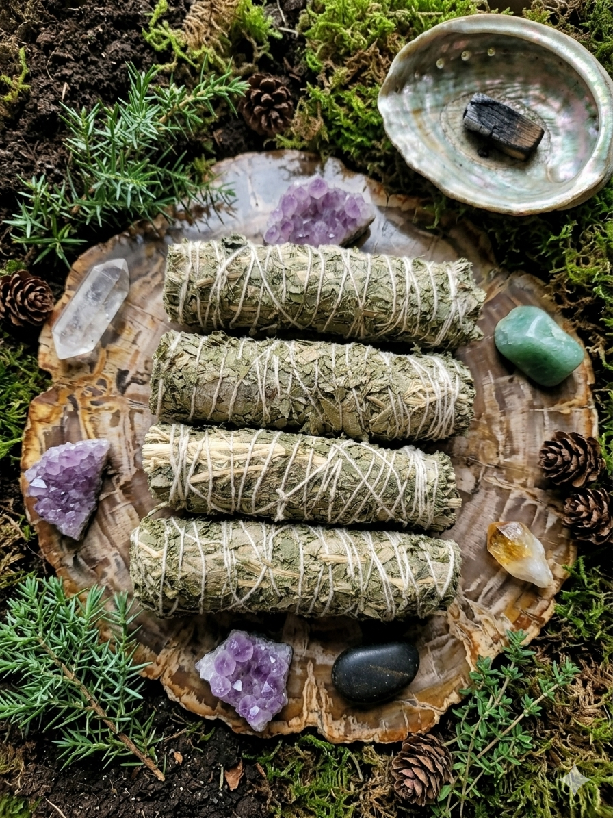 गुग्गल और लोबान से घर की नकारात्मकता नहीं जाती — योगियों की यह विधि जानिए | Himalayan Sage Smudge Stick Vidhi