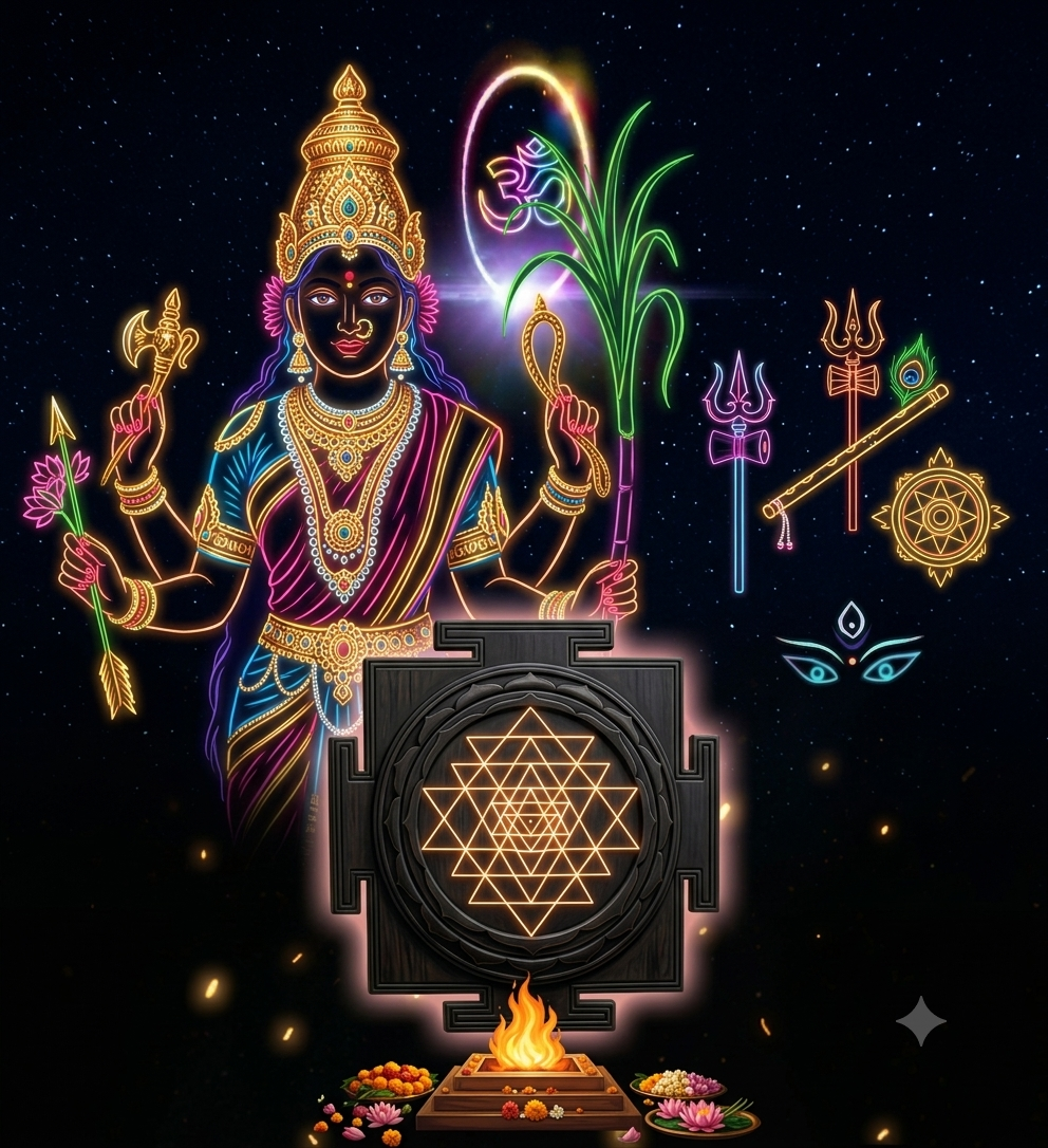 जिस घर में स्त्रियों का सम्मान नहीं, वहाँ लक्ष्मी नहीं टिकतीं | Tripura Rahasya, Bhandasur Vadh &amp; Karungali Shri Yantra