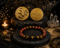 Aries (Mesh Rashi) Bracelet with FREE Gold Plated Aries Zodiac Coin | Energized & Siddh