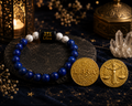 Libra (Tula Rashi) Bracelet with FREE Gold Plated Libra Zodiac Coin | Energized & Siddh