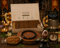 Shiv Kripa Combo — Narmada Shivling + Karungali Rudraksha Damru Bracelet + 2 Mukhi Rudraksha + Chandan Incense Sticks (60 Sticks) | Complete Shiva Puja Set | Energized & Siddh