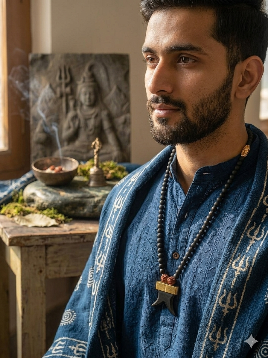 Karungali Tiger Teeth Mala – Narsimha Mantra Energised Protection Mala