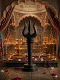 Karungali Trishul – Mahadev and Maa Durga's Divine Weapon for Home Protection