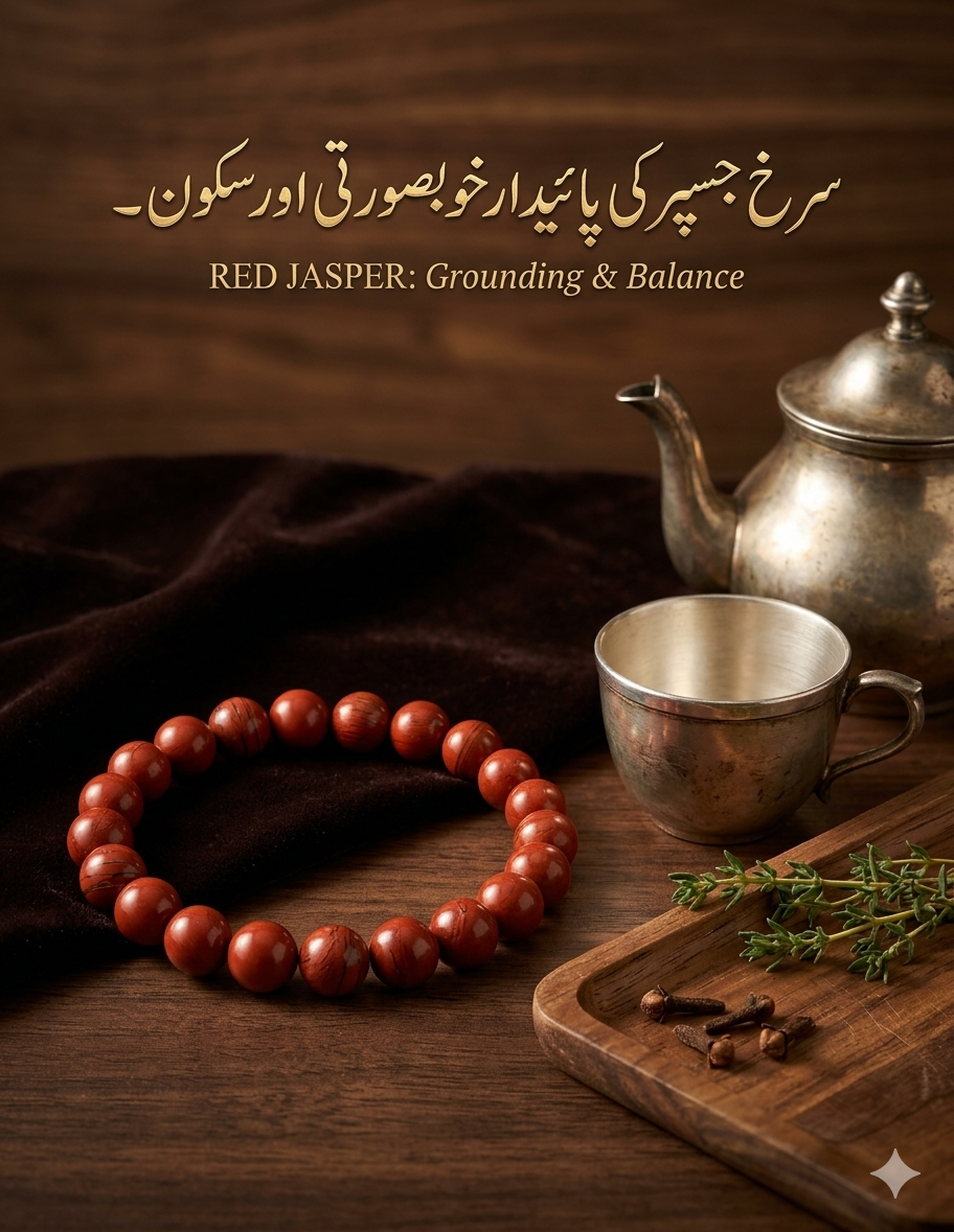 Mulank 9 Red Jasper Bracelet for Confidence and Motivation