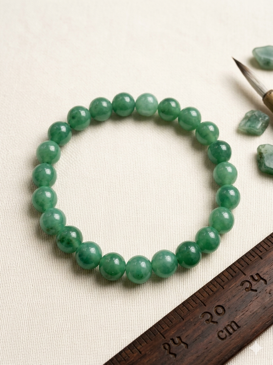 Green Aventurine Crystal Bracelet for Mulank 5