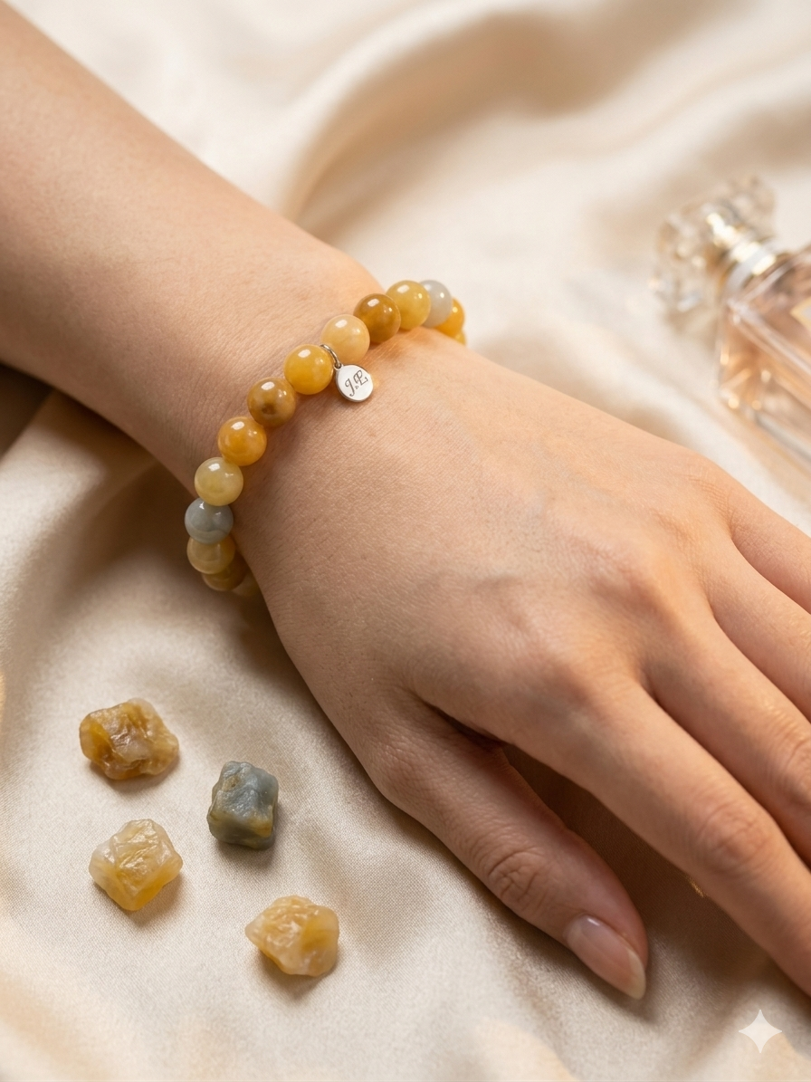 Yellow Jasper Crystal Bracelet for Mulank 3